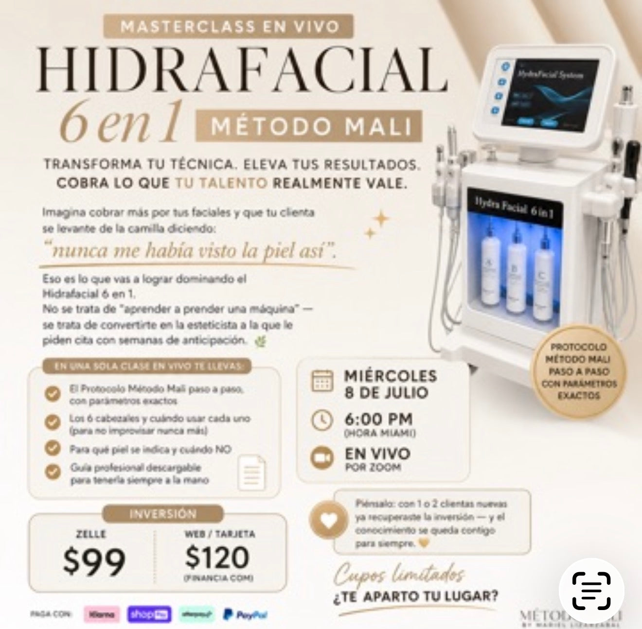 Hidrafacial 6 + 1