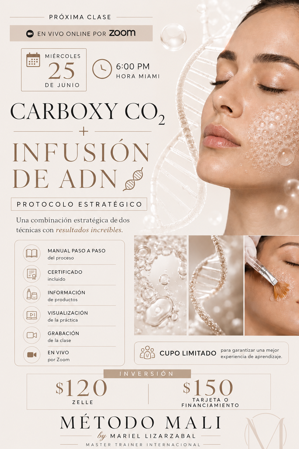 Carboxy CO2 + Infusión de ADN