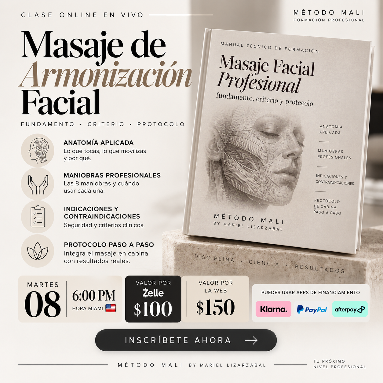 Masaje de Armonización Facial