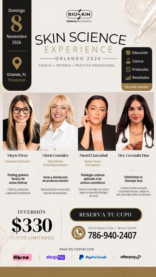 SKIN SCIENCE EXPERIENCE 2026