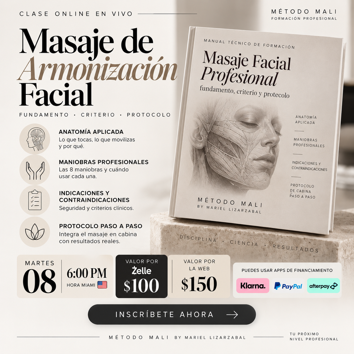 Masaje de Armonización Facial