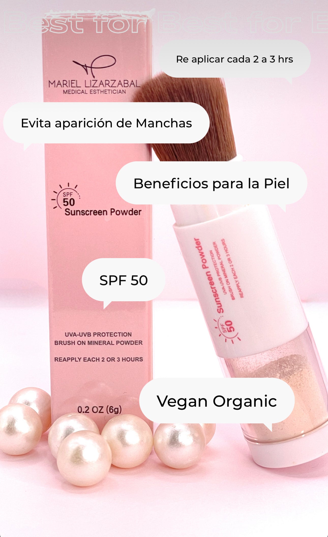 Sunscreen Powder - Protector Solar en Polvo